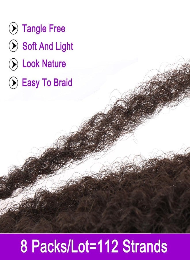 ZRQ 8 Packs Marley Hair Crochet Braids,24 Inch Afro Kinky Marley Braiding Hair, Synthetic Curly Twist Marley Hair, Long Springy Afro Twist Hair Extensions (4#,8 Packs) - Image 5